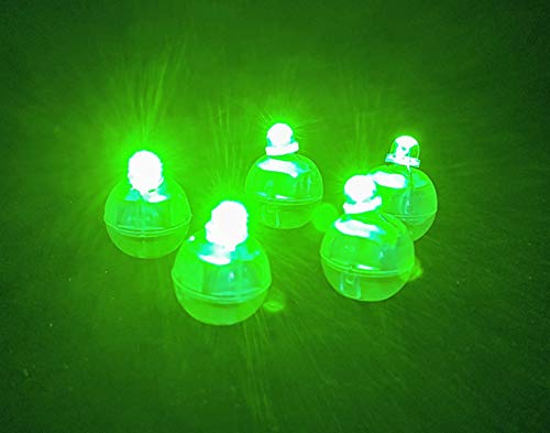 Pack de 10 luces LED individuales inalámbricas para decoración de tartas, bodas, globos