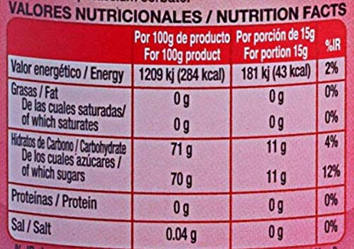 Pack de 4 unidades de Sirope de Fresa Jumel sin gluten (1,75 euros/unidad)