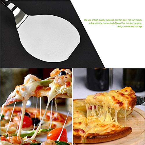 Pala Pizza Cortador de Pizza Pala Cortadora de Traslado Pala de Panadería Herramientas Utensilios para Hornear Pizza con Mango Largo, Ideal también para extraer el Pan del Horno