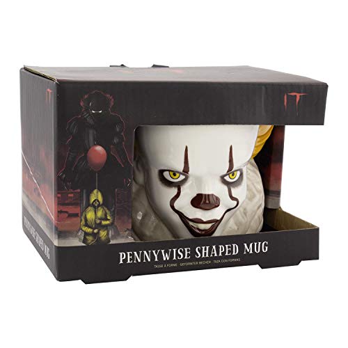 Paladone PP5157IT Taza de Desayuno 3D Pennywise, cerámica, Multicolor