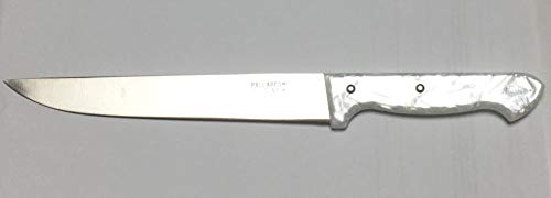 PALLARES Cuchillo de Cocina, Mango de Nácar, Acero Inoxidable, 18 cm