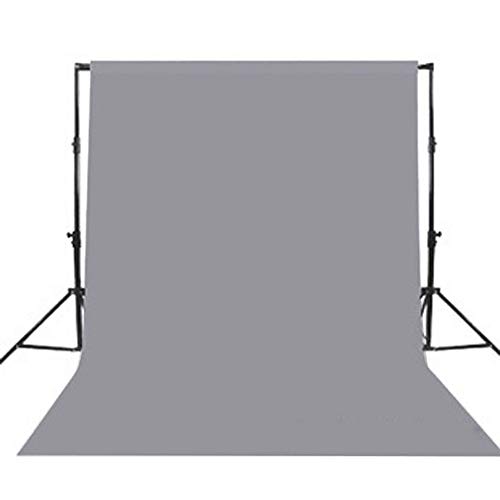 Paños de Fotografía de Color Sólido Para Estudio de Fotografía Telón de Fondo para Fotografía de Estudio de Fondo de Fotografía de Color, Fondo Para Estudio de Fotografía (1,5 x 1m, Gris)