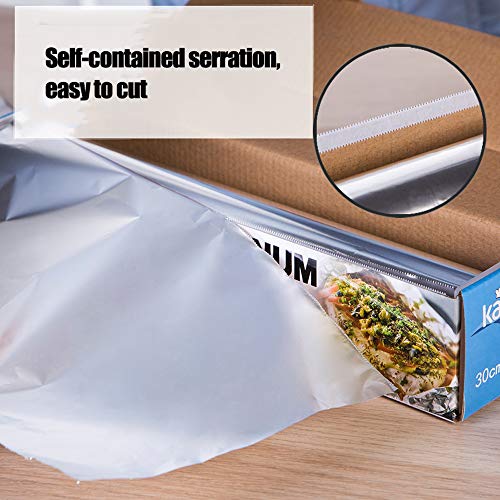 Papel De Aluminio Para Barbacoa,desechable Bandejade Aluminio Para Barbacoa,rollo Papel Plata,Resistente Al Aceite,Antiadherente,Resistente Al Calor,Adecuado Para Barbacoa,Envasado De Sándwich.