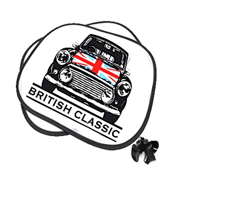 Paquete de dos unidades de lo mejor en parasoles británicos para Mini Cooper