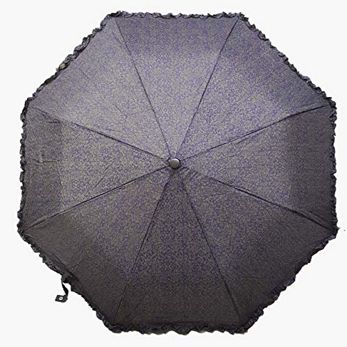 Paraguas de viaje – El mejor paraguas plegable compacto para hombres y mujeres – perfecto para viajes, lluvia, tormentas, granizo o exterior duro diseño 3