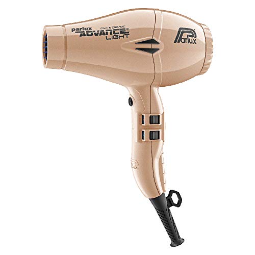 Parlux Advance Light - Secador de pelo ionico, Dorado