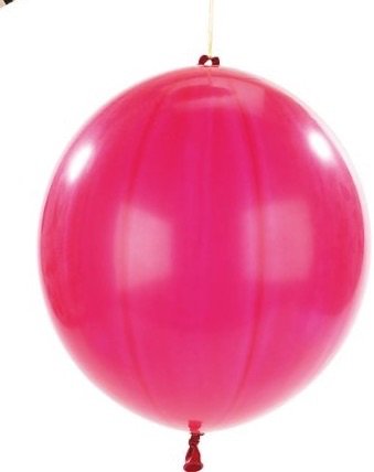 Parte world Lote de Globos con Goma elástica 20 Unidades 6 Colores con Dibujos Globo Grande Globo Gigante