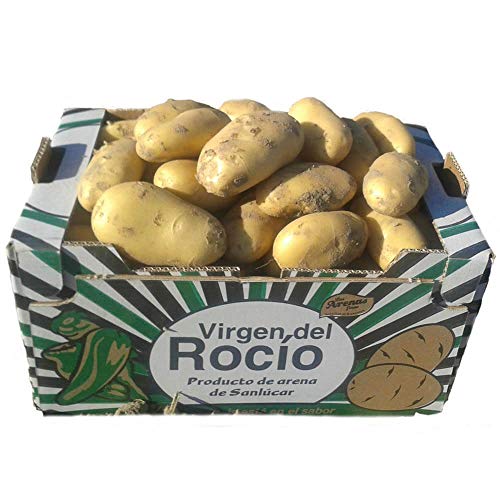 Patata Agria de Sanlucar 10KG, Especial para papas fritas, Producto Gourmet