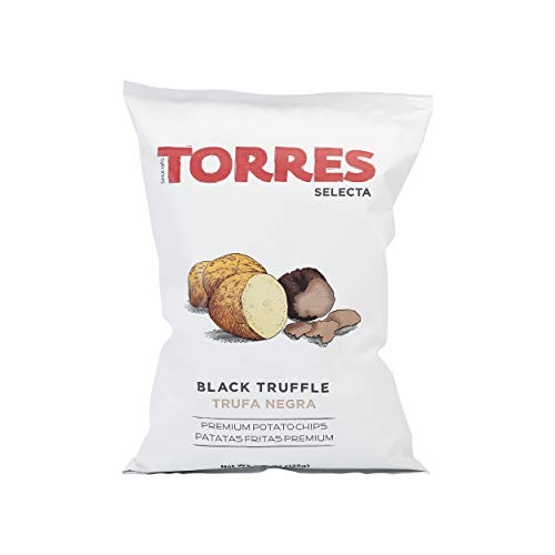 Patatas Torres - Patatas Fritas con Trufa Negra - 125 gramos