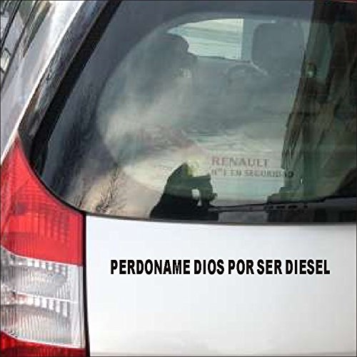 Pegatina Vinilo Personalizado con tu texto - Vinilo decorativo pegatina coche, pared, cristal, puerta, medida 25cm de largo