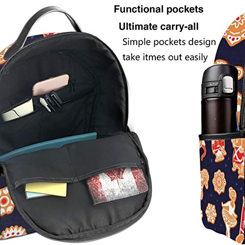 PEIGJH Mochilas Escolares Bolsa Daypack Mochila Tipo Casual para Niños Niñas para Portátiles Netbooks Cuento de Hadas de Cascanueces de panadería