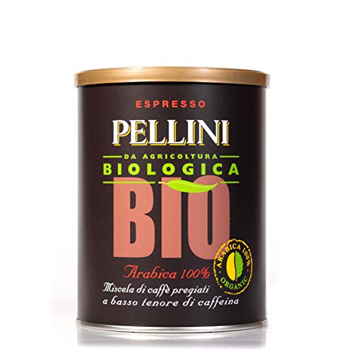 Pellini Caffè Molido 100% Bio Arábica - 2 Latas de 250 gr (500 gr)