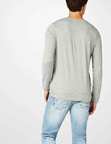 Pepe Jeans Eggo Long, Top de Manga Larga Para Hombre, Gris (Grey Marl 933), X-Large