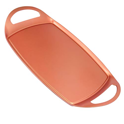 Percutti S2202763 Plancha de Asar, 45.5 x 27.5 cm