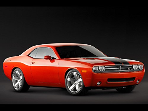 Perfect A4 de Dodge Challenger diseño de coche 'Póster Impresión, se envía en 24 horas 1st clase