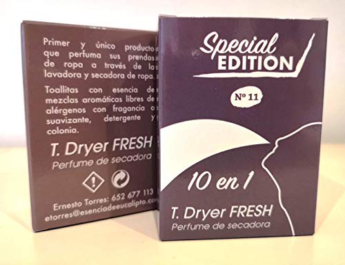 Perfume de secadora. T.Dryer Fresh Parfum for tumble dryer.