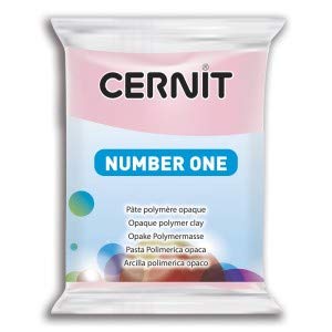 perlesmania.com 56475 - Pasta cernit Number One (56 g), Color Rosa