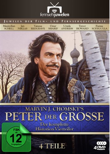 Peter der Große - Der komplette Vierteiler (4 DVDs) - Fernsehjuwelen [Alemania]