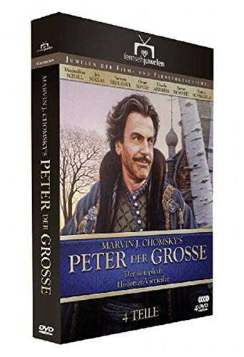 Peter der Große - Der komplette Vierteiler (4 DVDs) - Fernsehjuwelen [Alemania]