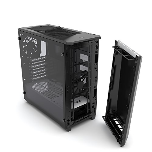 Phanteks - eclipse p400 midi- tower, tempered glass - negro/blanco