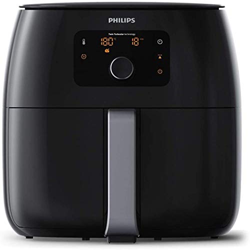 Philips Avance Collection HD9650/90 - Freidora (Freidora de aire caliente, 1,4 kg, Solo, Negro, Giratorio, Tocar, Independiente)