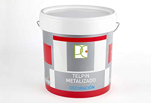 PINTURA METALIZADA AL AGUA PARA PAREDES COLOR BRONCE 0,75 LTS.