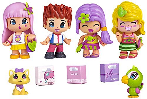 Pinypon - City Pack con Cuatro Figuras (Famosa 700012060)