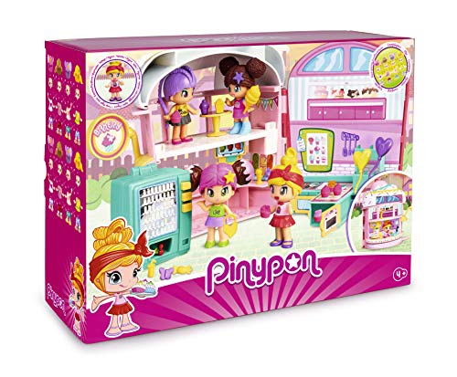 Pinypon- Pastelería, muñeca Tienda Dulces Juguete (Famosa 700015880)