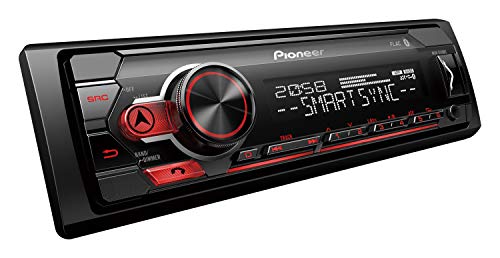 Pioneer MVH-S310BT Receptor RDS con Bluetooth, USB y Spotify, Negro, Única