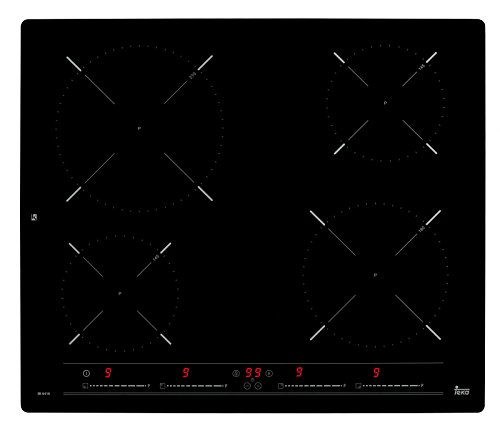 Placa de inducción de 4 zonas con Touch Control MultiSlider en 60 cm