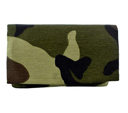 Plan B Tabaquera Pitillera Funda tabaco para liar TWO DAYS Militar (11,5 x 7,5 cm) 15 g de picadura con bolsa interior de goma EVA. Hecha a mano en España