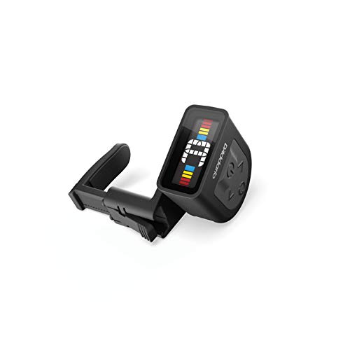 Planet Waves NS Micro Headstock Tuner - Sintonizador Ns de Guitarra con Pantalla Multicolor, Color Negro, Negro