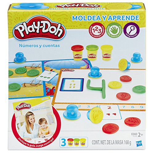 Play-Doh- Aprende a Contar Números, Multicolor, única (Hasbro B3406105)