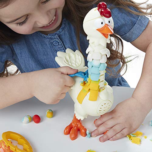 Play-Doh Gallina Plumas Divertidas (Hasbro E66475L0)