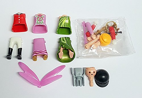 Playmobil 6528. Multi set Niña. Incluye 1 Figura Playmobil intercambiable, Princesa, Hada o Amazona.