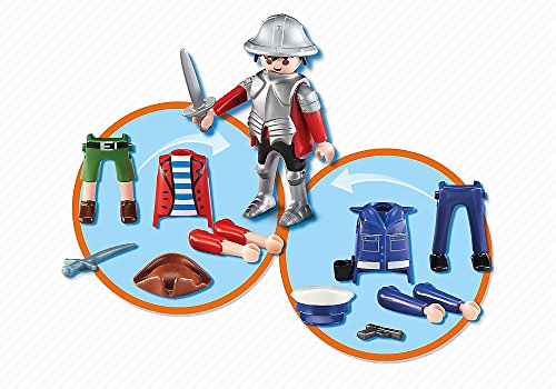 Playmobil 6529. Multi set Niño. Incluye 1 Figura Playmobil intercambiable, Pirata, Soldado o Policia.