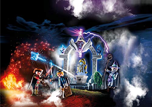 PLAYMOBIL Novelmore Templo del Tiempo con Efectos de Luz, Para Niños de 5 a 10 Años de edad (70223)