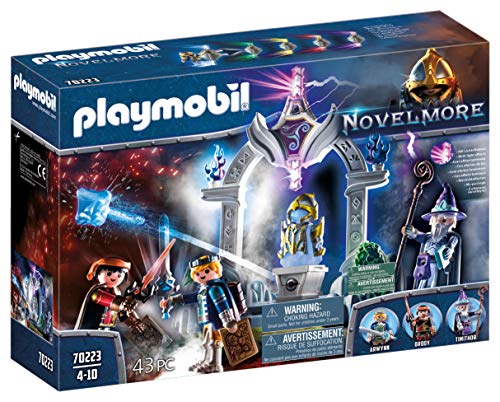 PLAYMOBIL Novelmore Templo del Tiempo con Efectos de Luz, Para Niños de 5 a 10 Años de edad (70223)