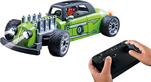 PLAYMOBIL- Racer Rock & Roll RC, Color Verde/Negro (9091)