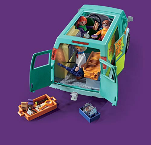 PLAYMOBIL SCOOBY-DOO La Máquina del Misterio con Efectos de Luz, a partir de 4 Años (70286)