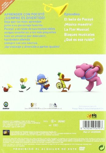 Pocoyo Y Sus Amigos - Musica [DVD]