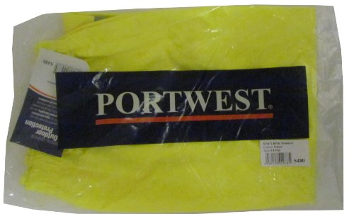 Portwest EN471 - Pantalones reflectantes (talla XL), color amarillo