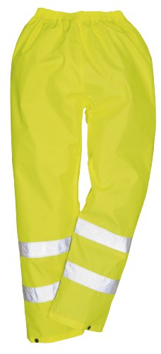 Portwest EN471 - Pantalones reflectantes (talla XL), color amarillo