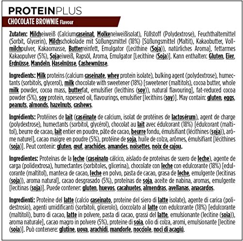 Powerbar Protein Plus Low Sugar Chocolate Brownie - Barritas Proteinas con Bajo Nivel de Azucar - 30 Barras 1005 g