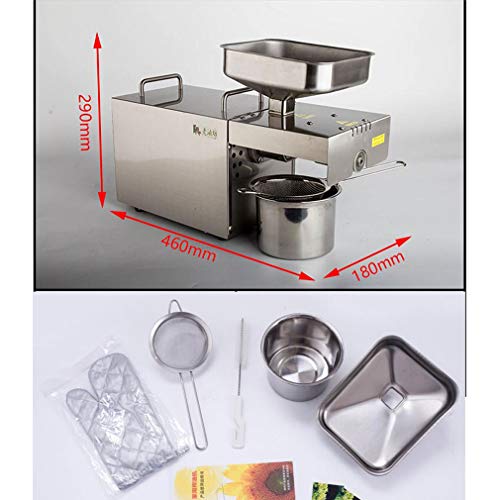 Prensa moderna tornillo para todas las nueces y semillas de aceitunas, aceite de prensa Inicio automático eléctrico, frío y pulse el aceite caliente