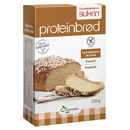 Preparado para Elaborar Pan de Avena y Sésamo Sukrin 220 g (Proteinbrød)