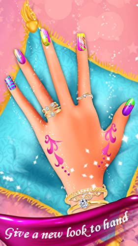 Princess Nail And Makeup Salon - Juego de belleza y maquillaje para niñas