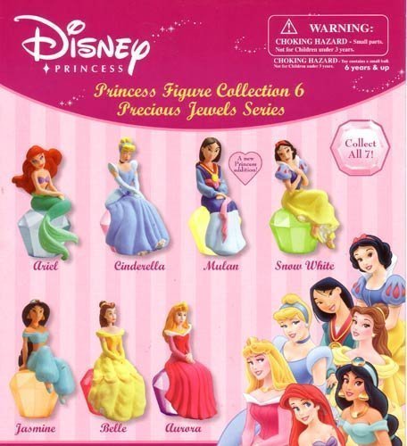 Princess Precious Figure ser.6 Capsule Toys Set of 7 vending toys by Capsule Toys - Princess