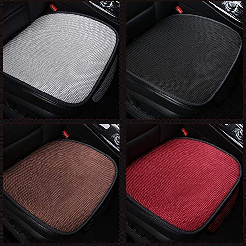 Protectores de fundas de asiento de coche Estaciones de cojines cómodos accesorios del coche transpirable cubierta de asiento de seda de hielo universal adecuado for el modelo del coche del 99% Cubier