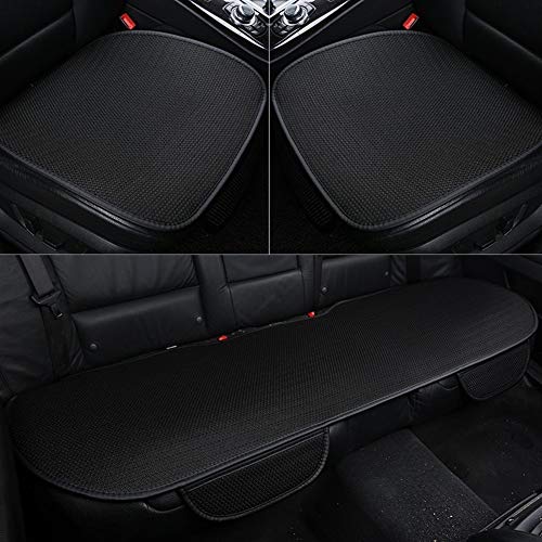 Protectores de fundas de asiento de coche Estaciones de cojines cómodos accesorios del coche transpirable cubierta de asiento de seda de hielo universal adecuado for el modelo del coche del 99% Cubier